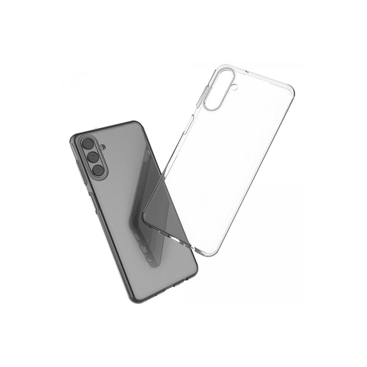 Galaxy A13 5G Kılıf Lüx Şeffaf Silikon