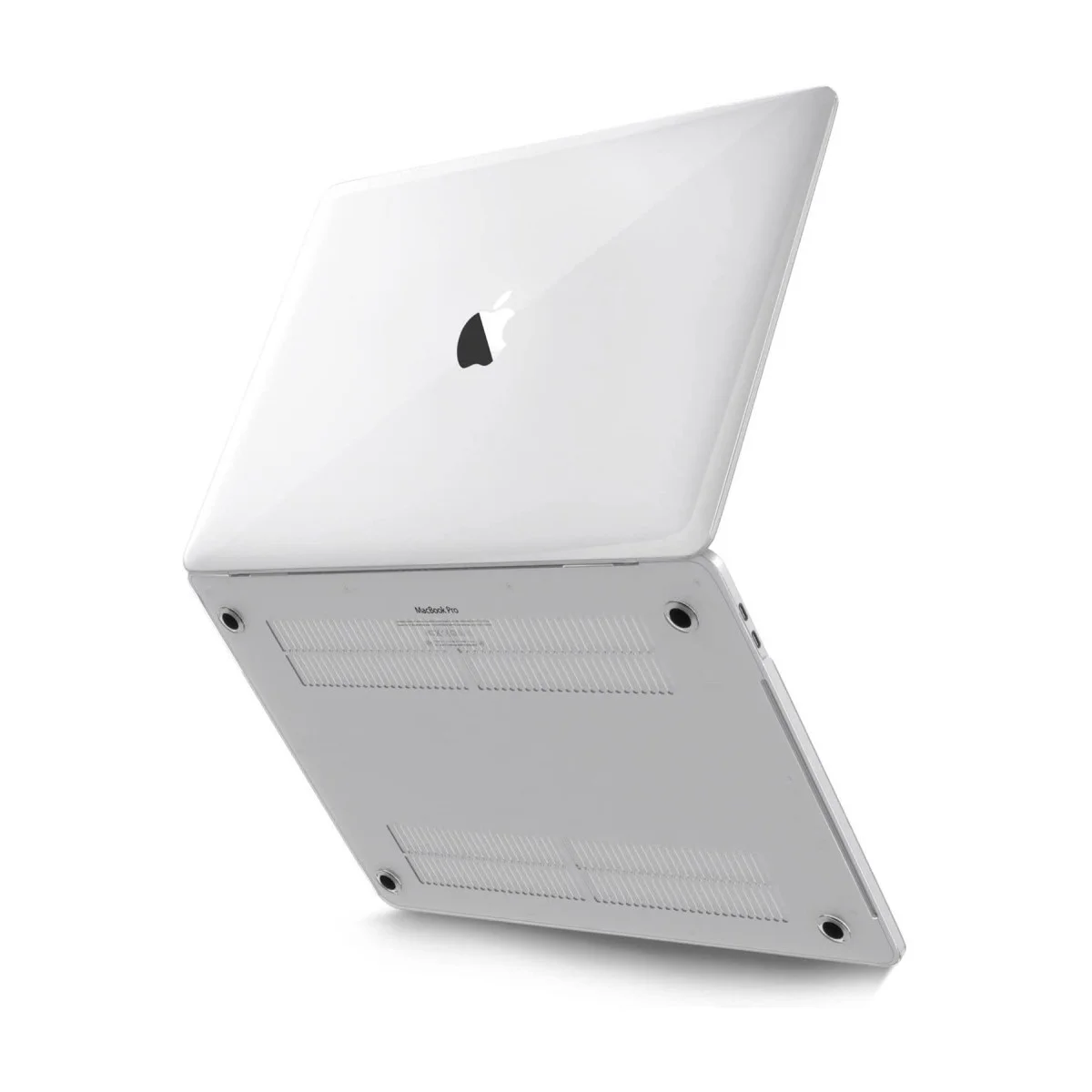 Macbook Pro 16.2 2021 Macbook Buzlu Kapak - Şeffaf