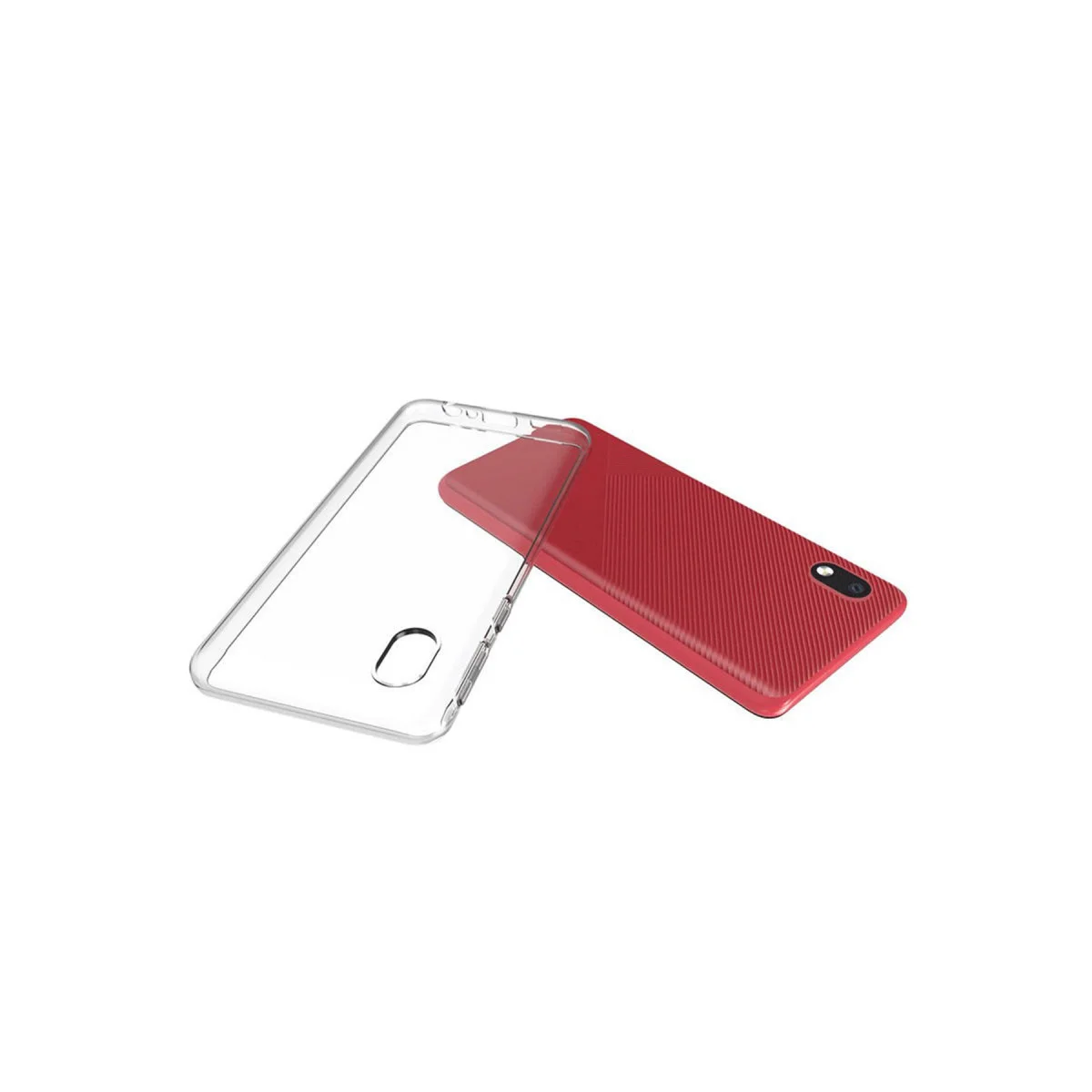 Galaxy A01 Core Kılıf Lüx Şeffaf Silikon