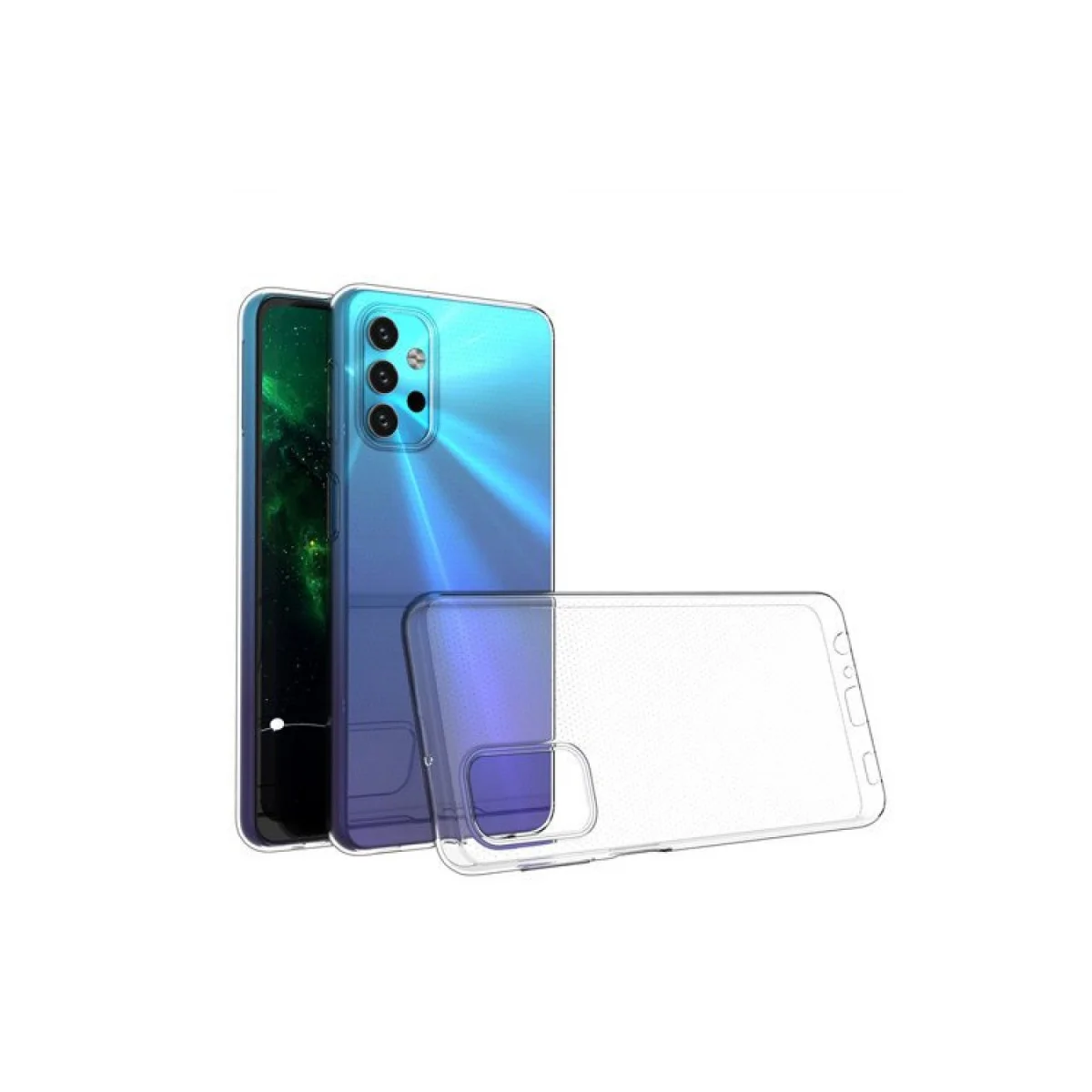 Galaxy A32 5G Kılıf Lüx Şeffaf Silikon