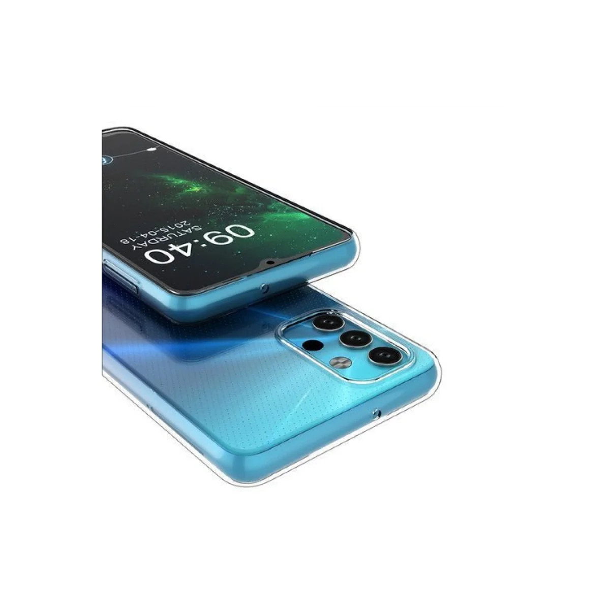 Galaxy A32 5G Kılıf Lüx Şeffaf Silikon