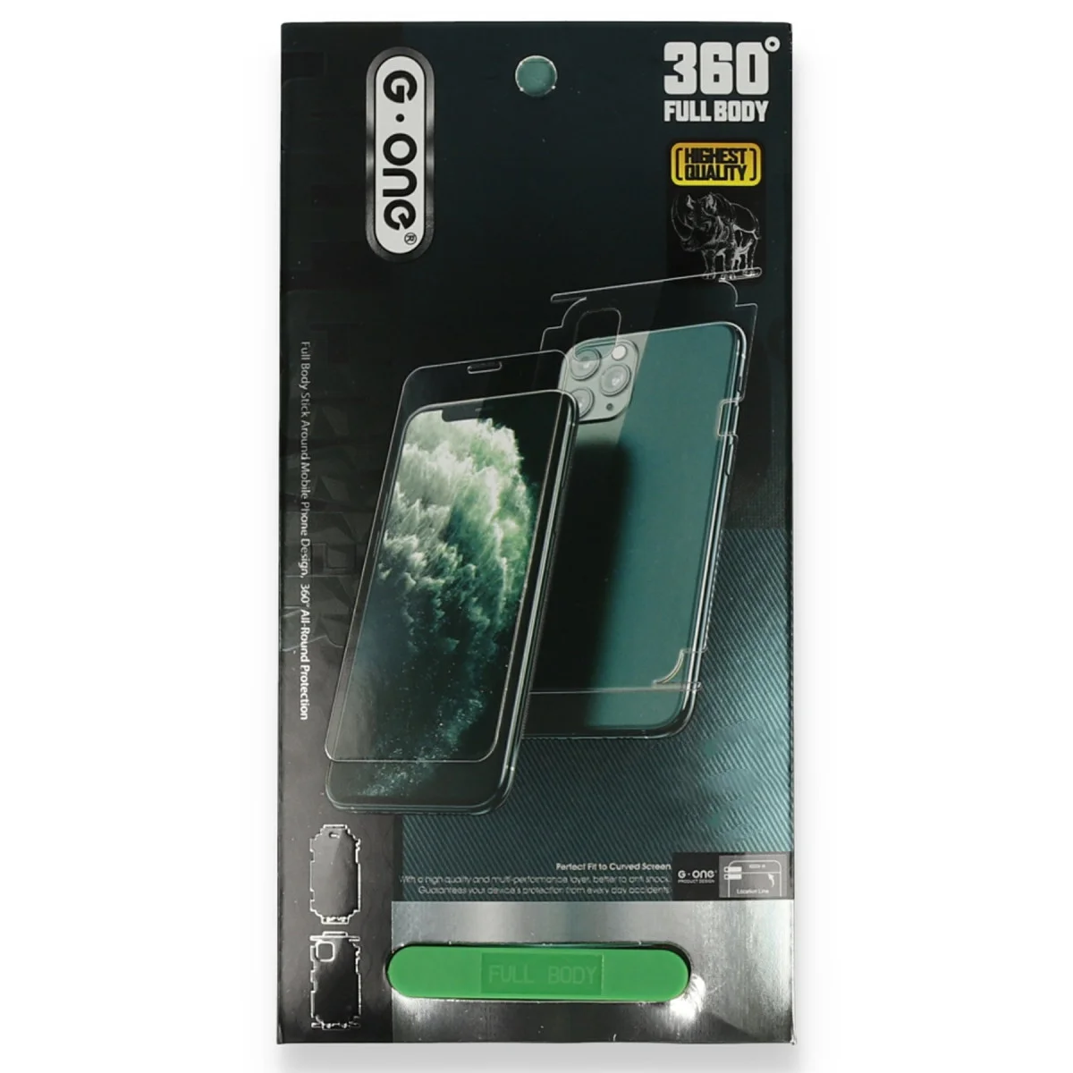 Redmi Note 10 Pro 360 Full Body Arka Koruyucu
