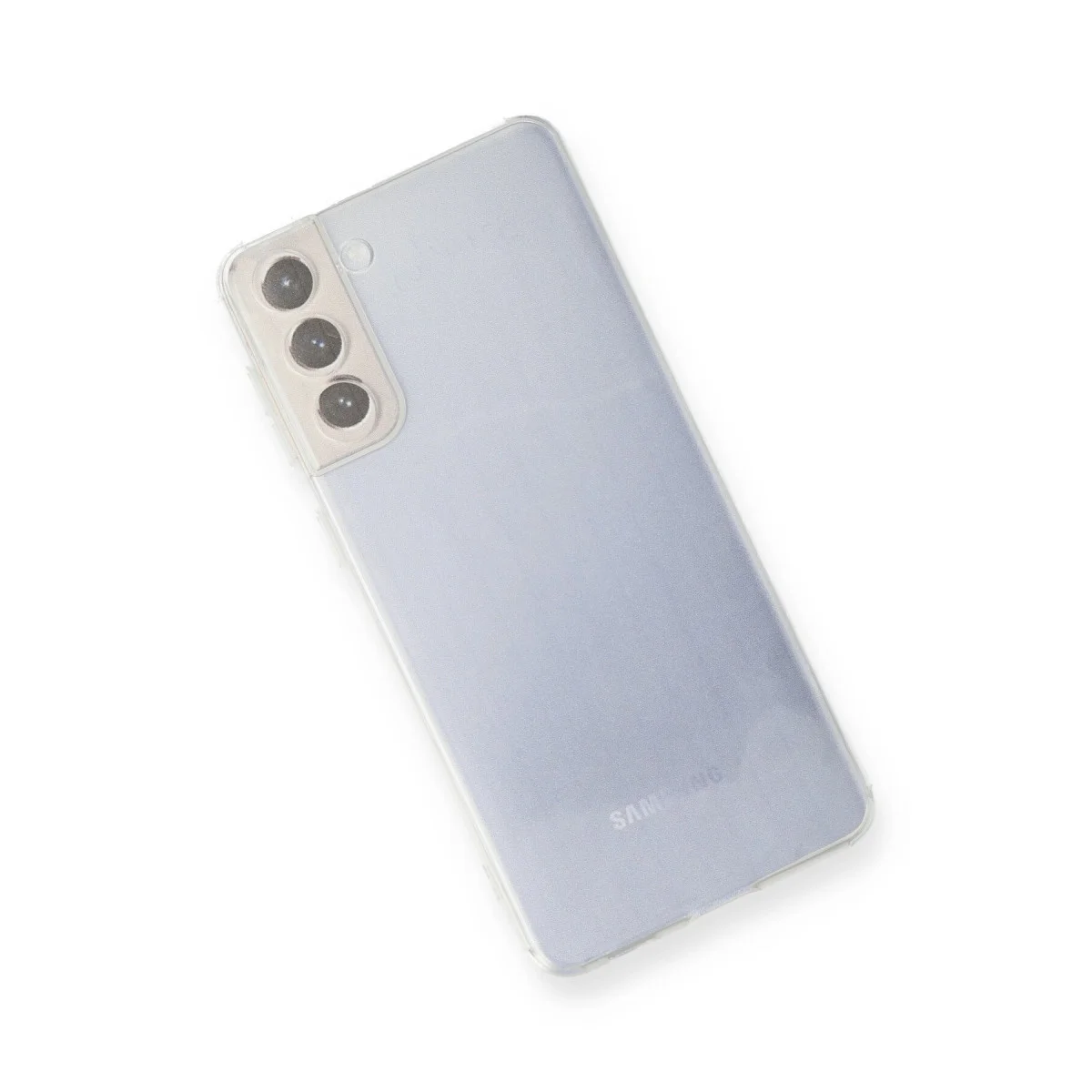 Galaxy S21 FE Kılıf Lüx Şeffaf Silikon