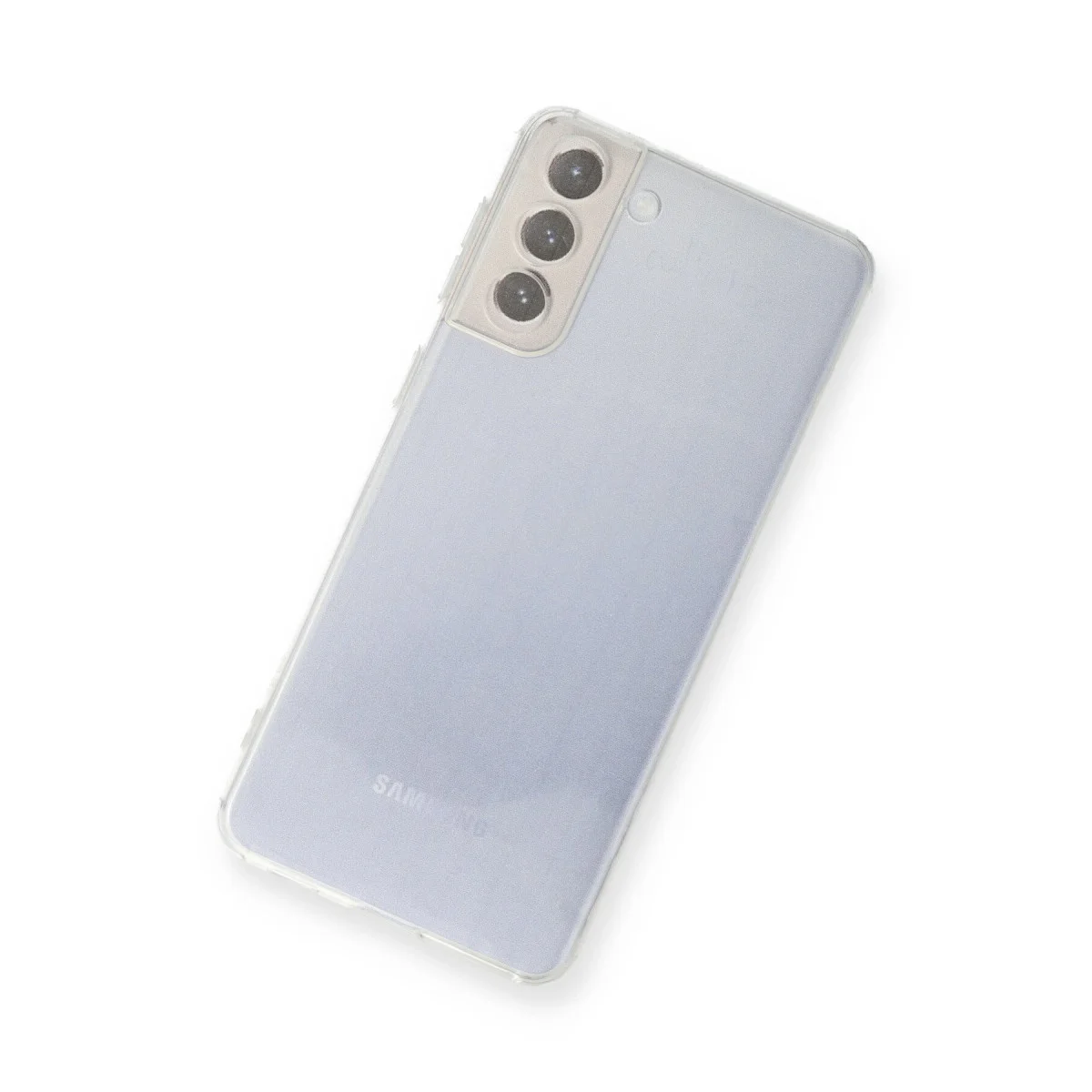 Galaxy S21 FE Kılıf Lüx Şeffaf Silikon