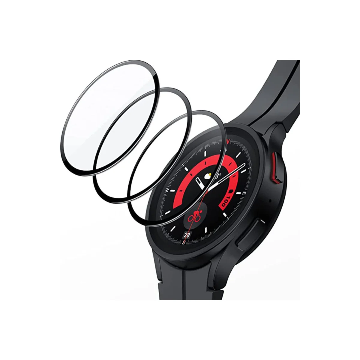Galaxy Watch 4 42mm Polymer Nano Ekran Koruyucu - Şeffaf