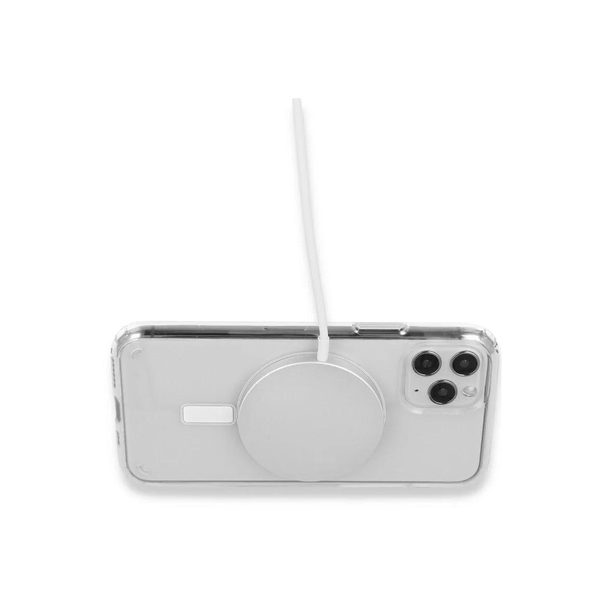 iPhone 14 Kılıf Pc Real Magsafe Kapak - Şeffaf