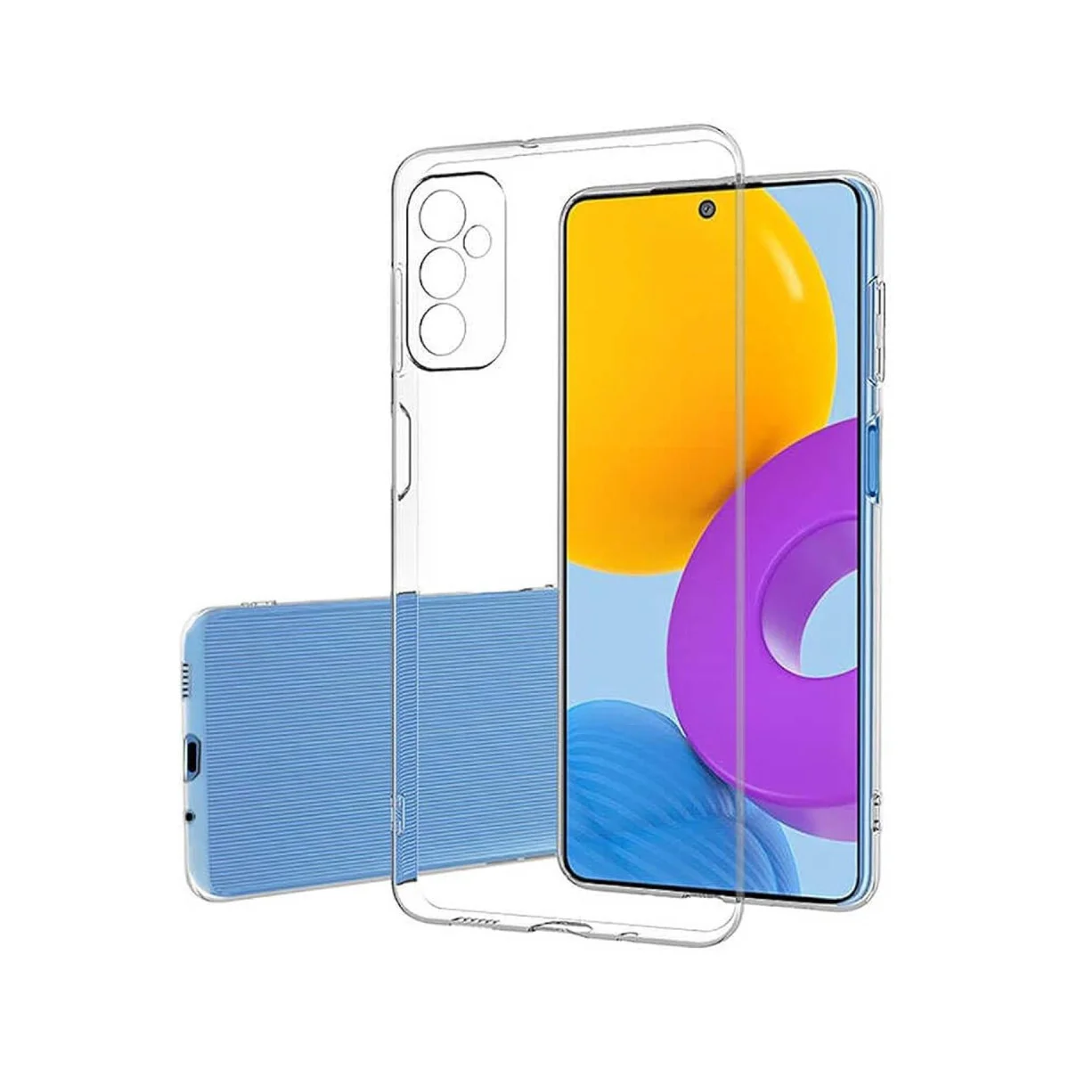 Galaxy S23 FE Kılıf Lüx Şeffaf Silikon