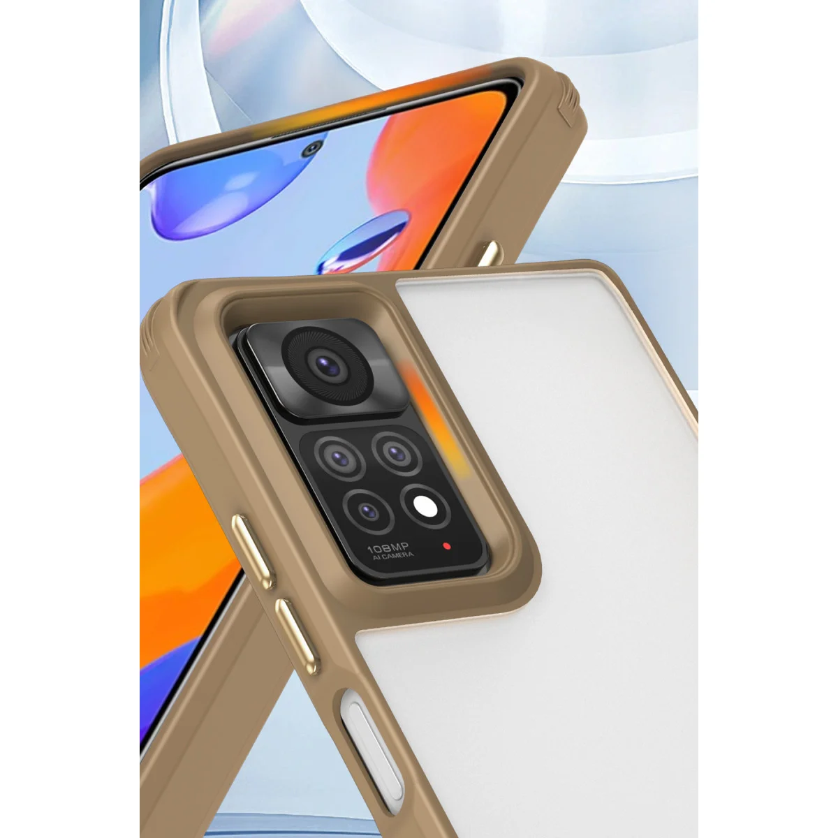 Redmi Note 11 Pro Kılıf Penta Silikon Kılıf - Şeffaf
