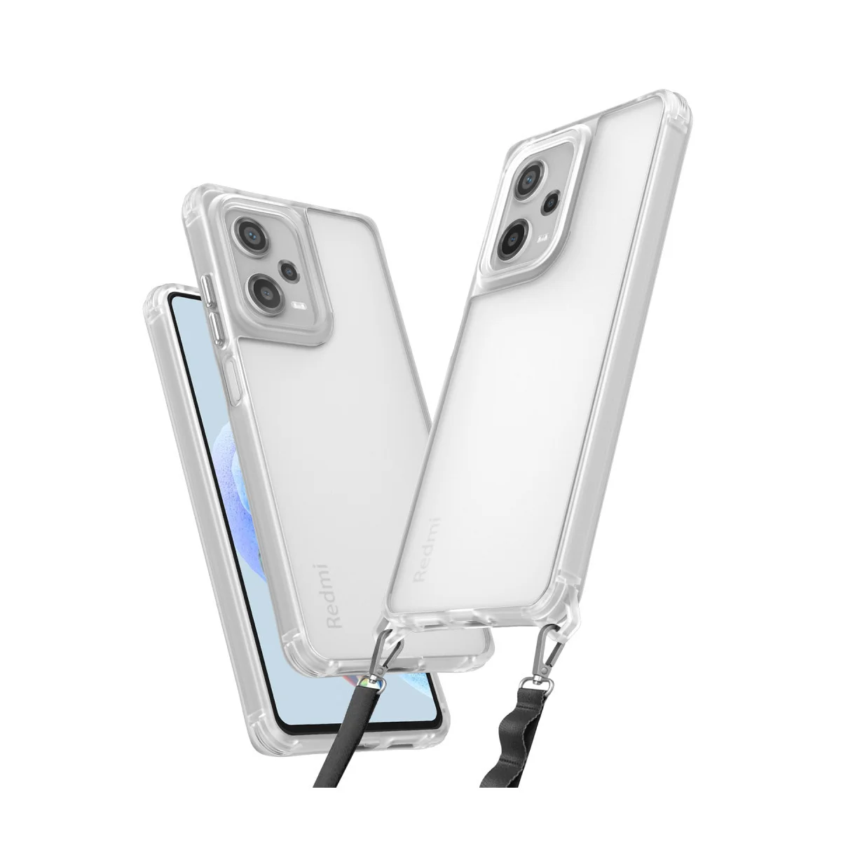 Redmi Note 12 Pro 5G Kılıf Penta Silikon Kılıf - Şeffaf