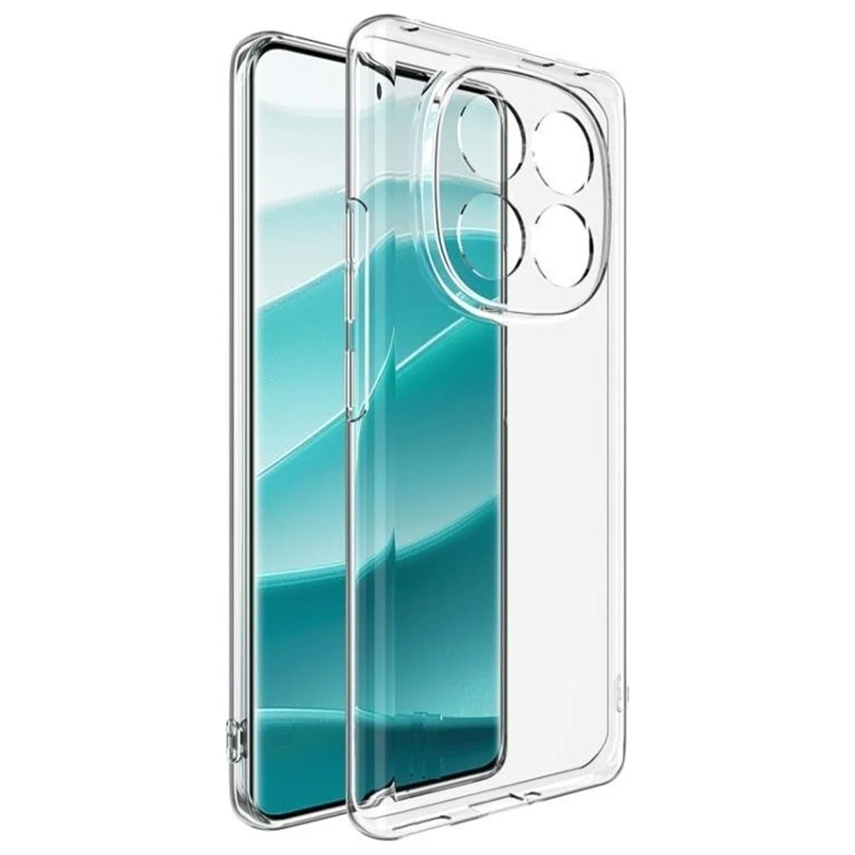 Redmi Note 14 Pro Plus Kılıf Lüx Şeffaf Silikon