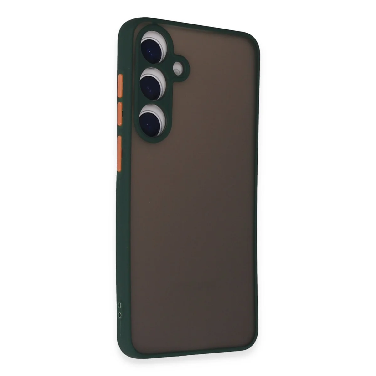 Galaxy S24 Kılıf Montreal Silikon Kapak - Yeşil