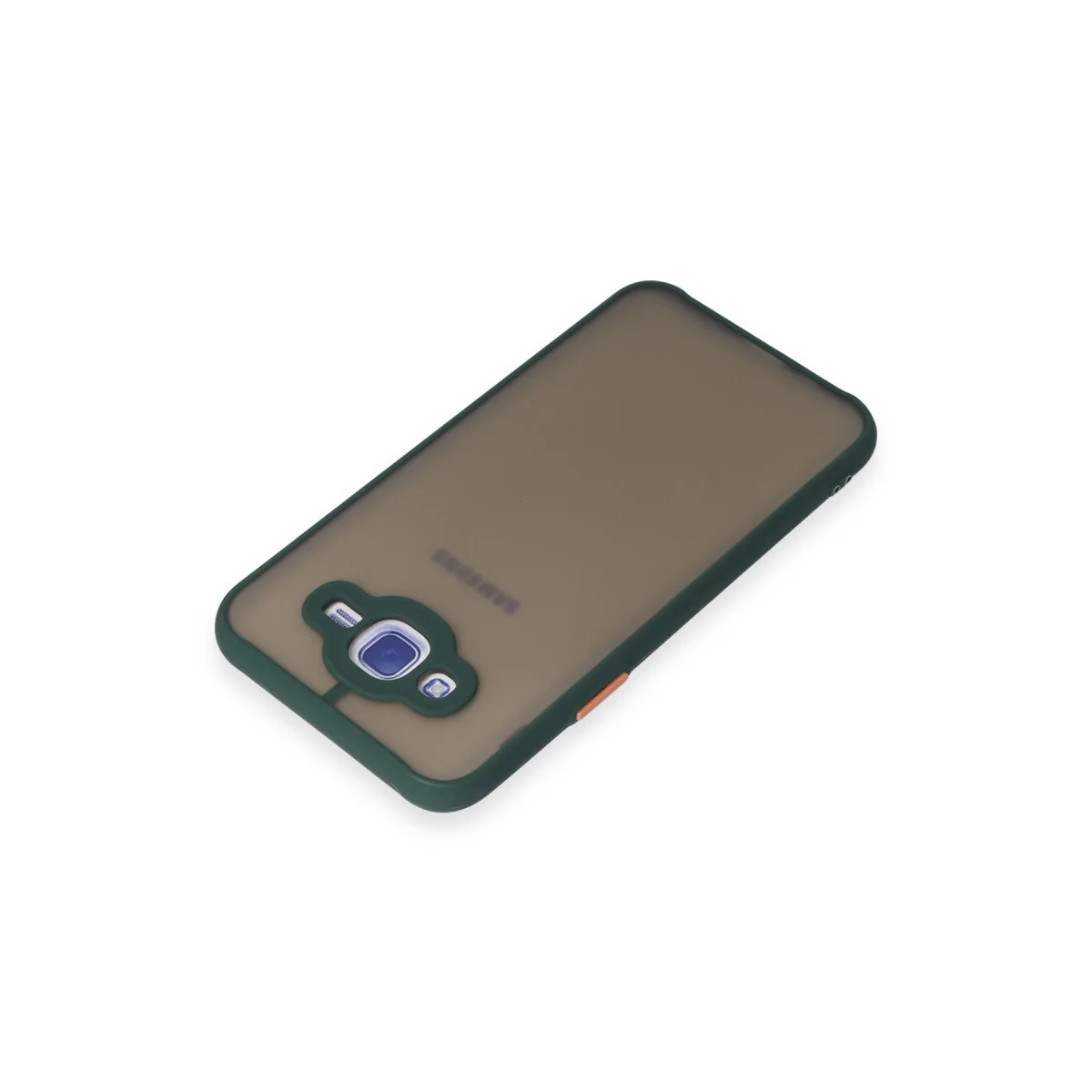 Galaxy J7 Kılıf Montreal Silikon Kapak - Yeşil