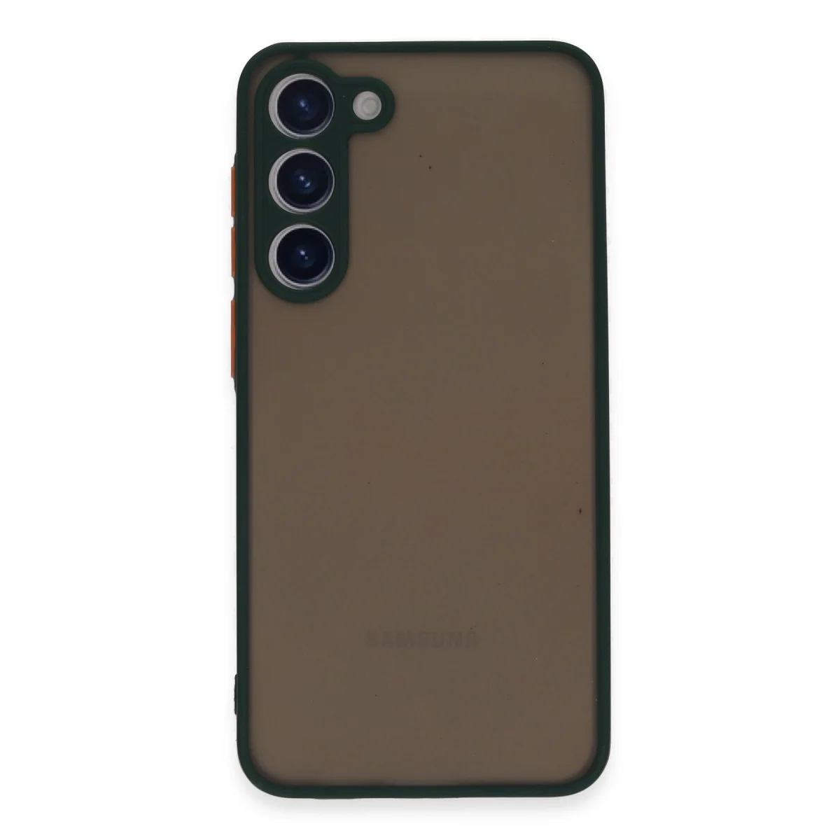 Galaxy S23 Plus Kılıf Montreal Silikon Kapak - Yeşil
