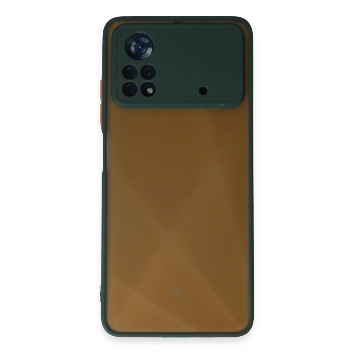 Poco X4 Pro 5G Kılıf Montreal Silikon Kapak - Yeşil