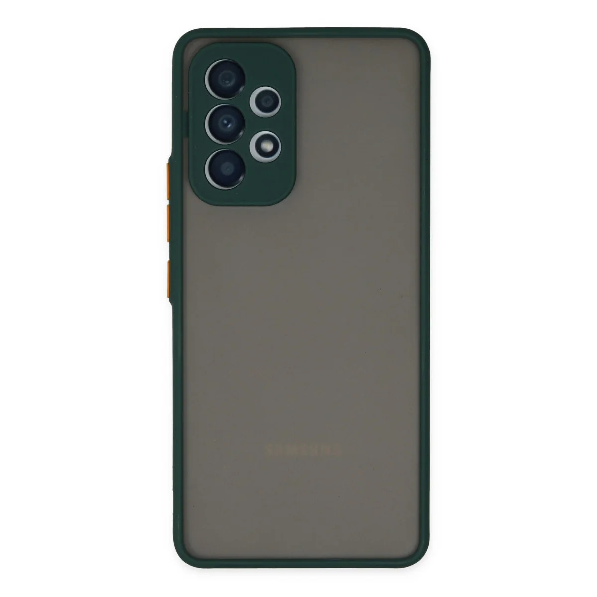 Galaxy A53 5G Kılıf Montreal Silikon Kapak - Yeşil