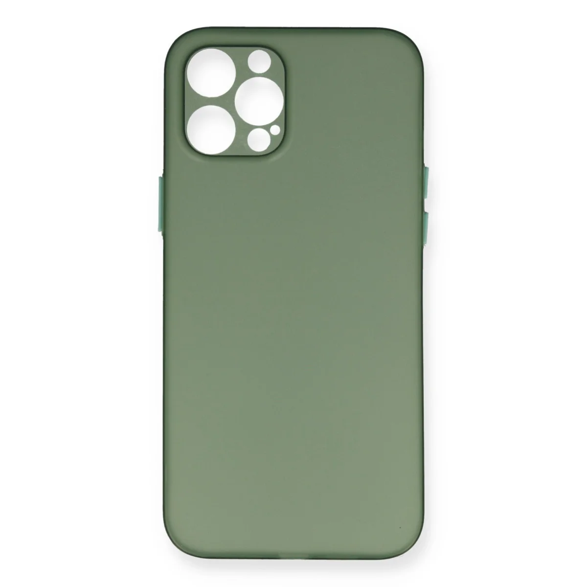 iPhone 12 Pro Kılıf PP Ultra İnce Kapak - Yeşil