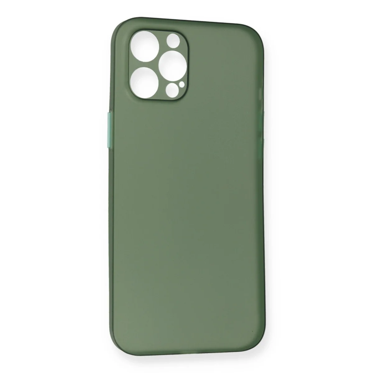 iPhone 12 Pro Kılıf PP Ultra İnce Kapak - Yeşil