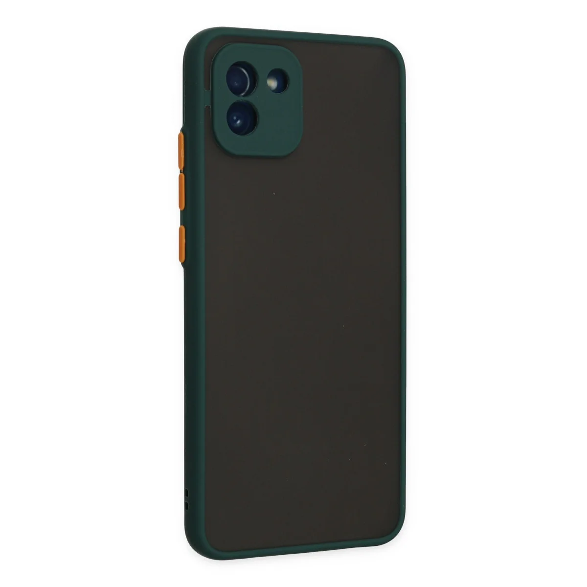 Galaxy A03 Kılıf Montreal Silikon Kapak - Yeşil