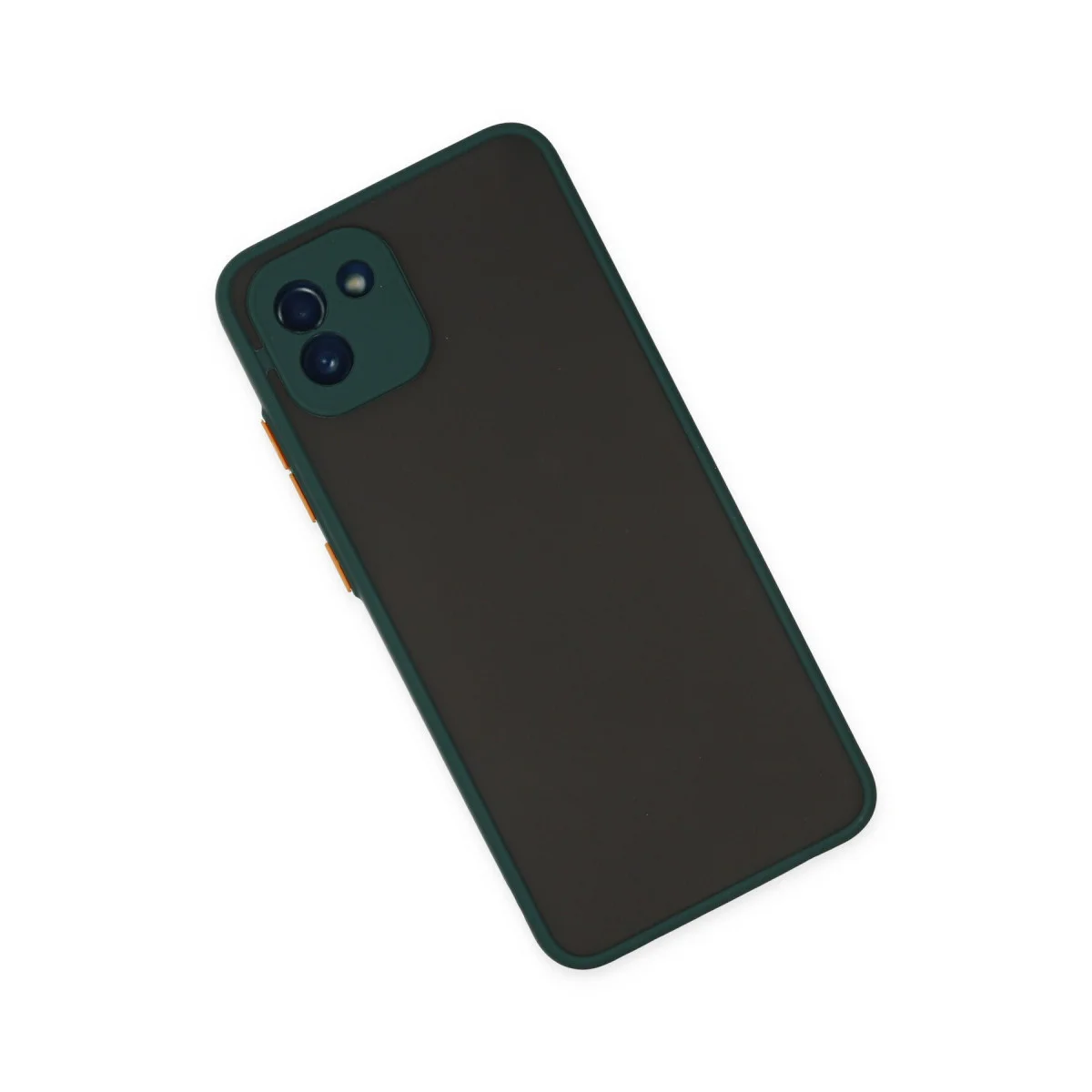 Galaxy A03 Kılıf Montreal Silikon Kapak - Yeşil