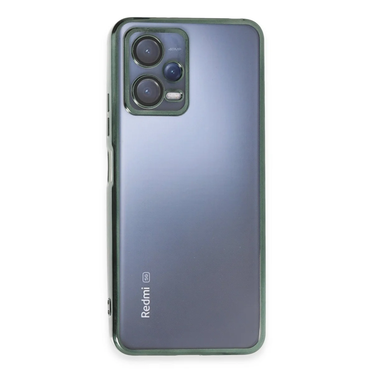Redmi Note 12 5G Kılıf Razer Lensli Silikon - Yeşil