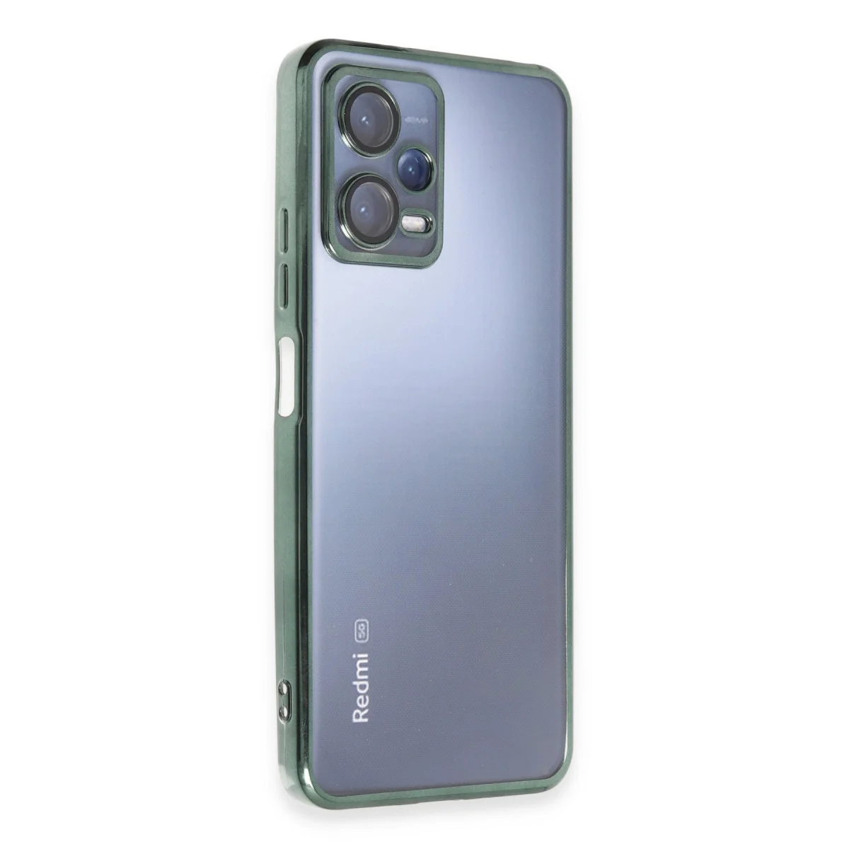 Redmi Note 12 5G Kılıf Razer Lensli Silikon - Yeşil