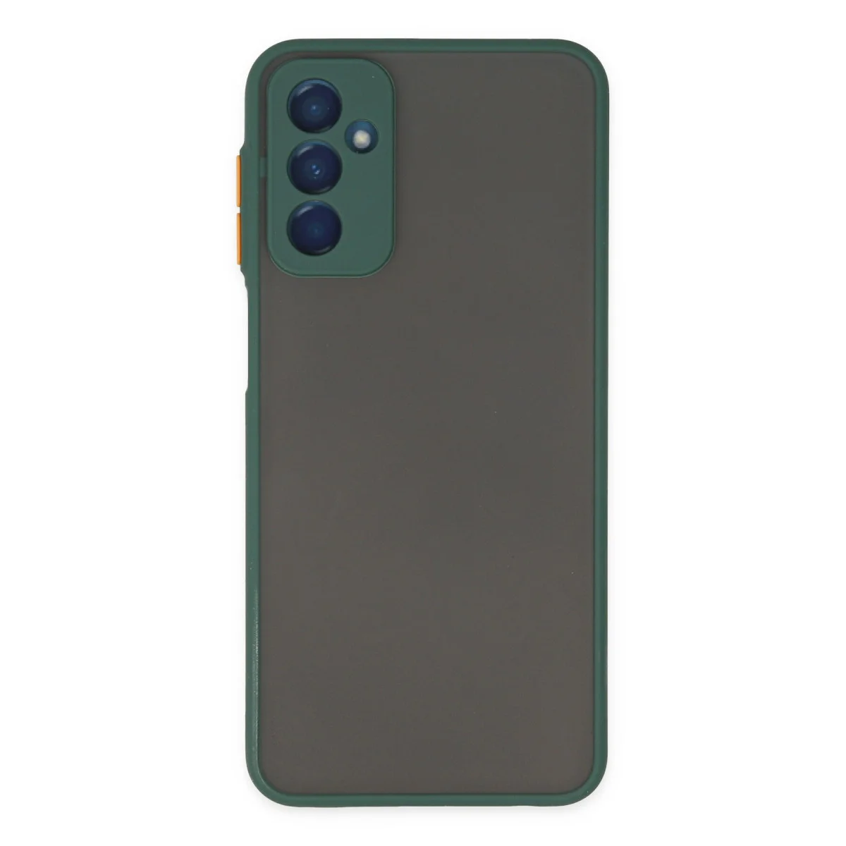 Galaxy M13 Kılıf Montreal Silikon Kapak - Yeşil