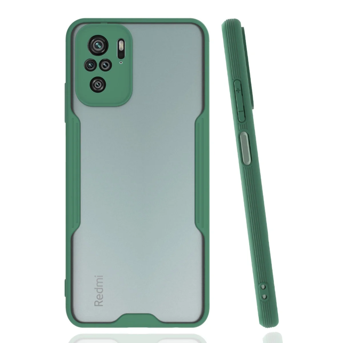 Redmi Note 10 Kılıf Platin Silikon - Yeşil