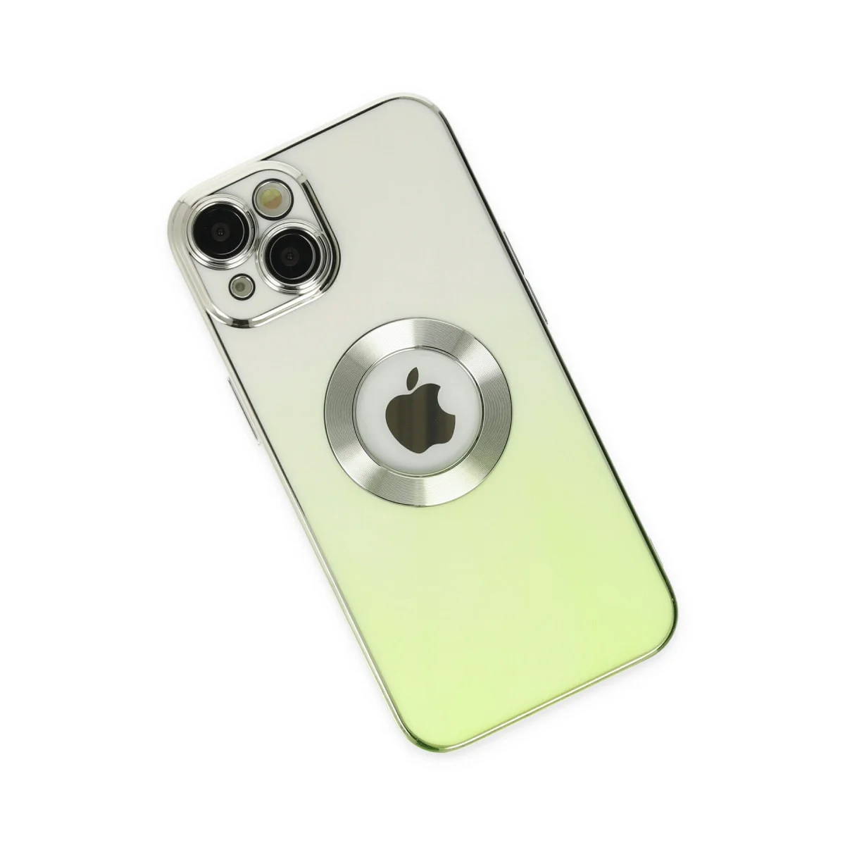iPhone 14 Plus Kılıf Best Silikon - Yeşil
