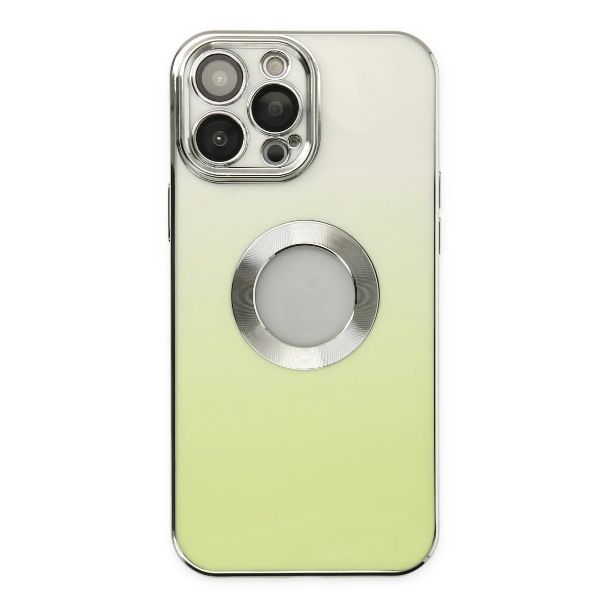 iPhone 14 Pro Kılıf Best Silikon - Yeşil