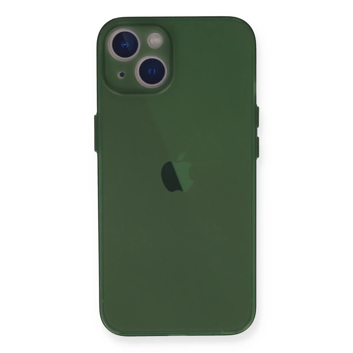 iPhone 14 Plus Kılıf PP Ultra İnce Kapak - Yeşil
