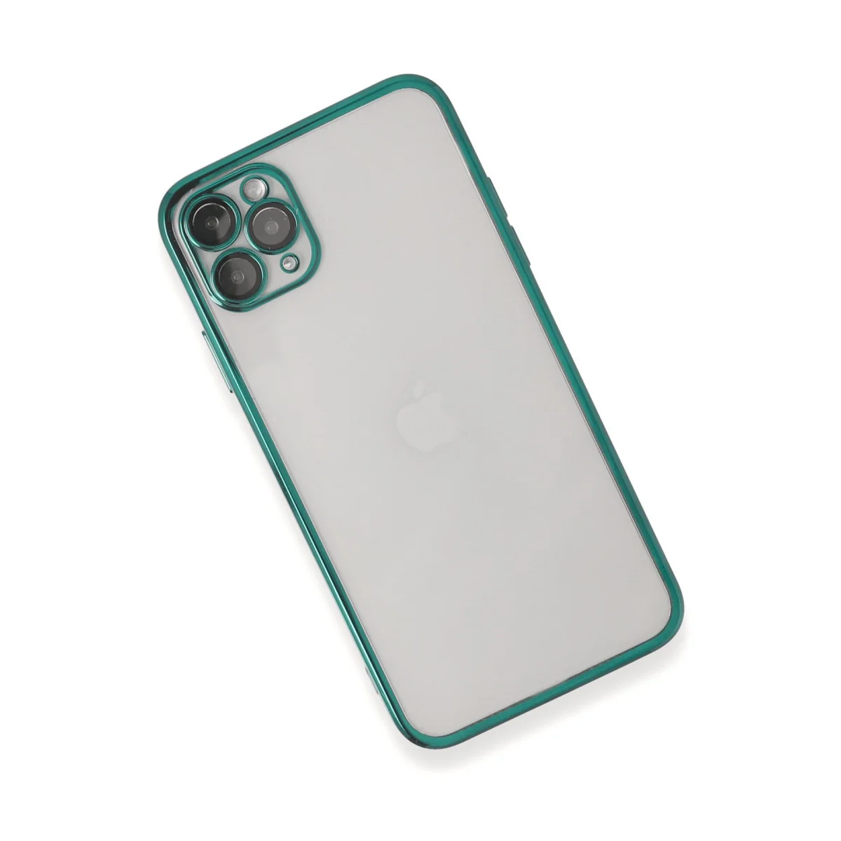 iPhone 11 Pro Kılıf Razer Lensli Silikon - Yeşil