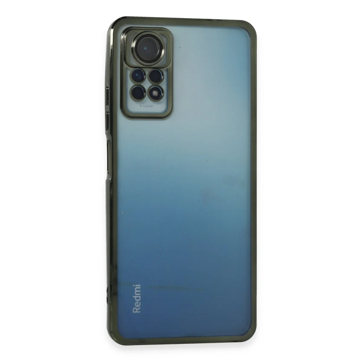 Redmi Note 11 Pro Kılıf Razer Lensli Silikon - Yeşil