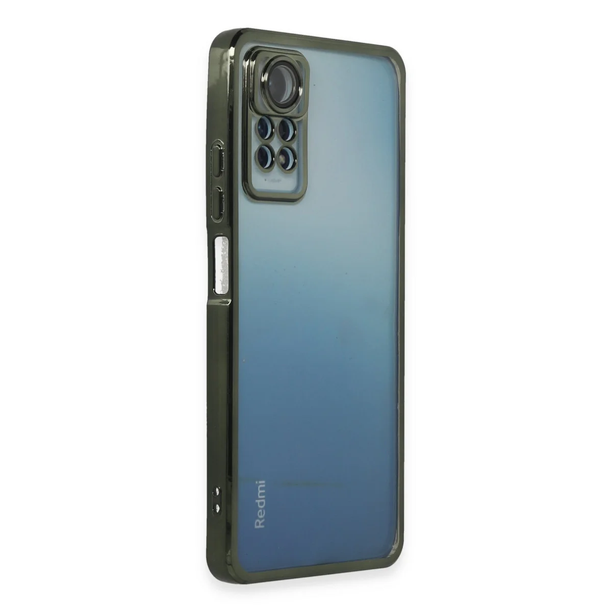 Redmi Note 11 Pro Kılıf Razer Lensli Silikon - Yeşil