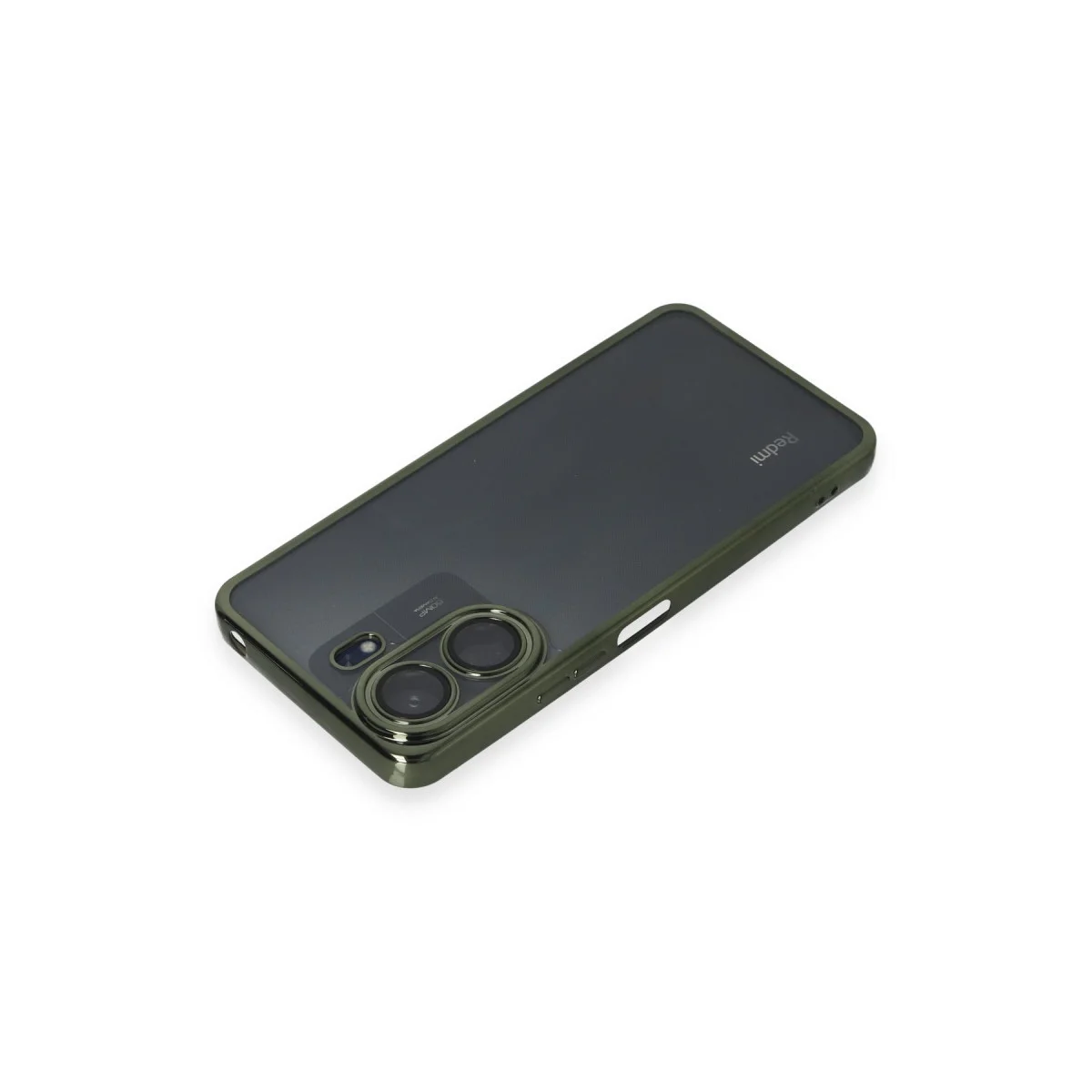 Redmi 13C Kılıf Razer Lensli Silikon - Yeşil