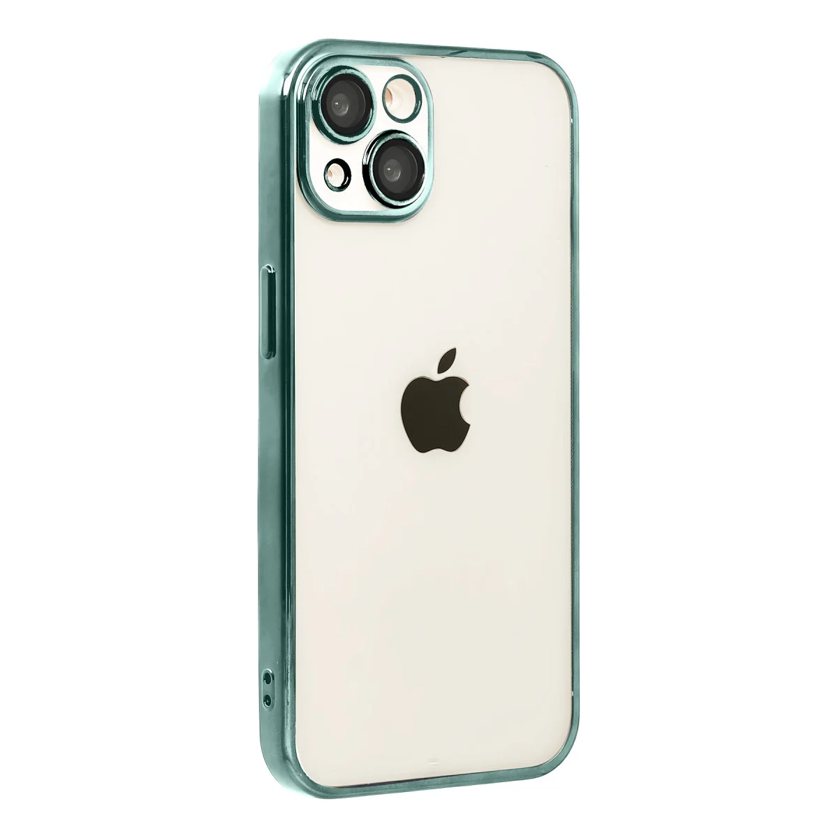 iPhone 15 Razer Lensli Silikon - Yeşil
