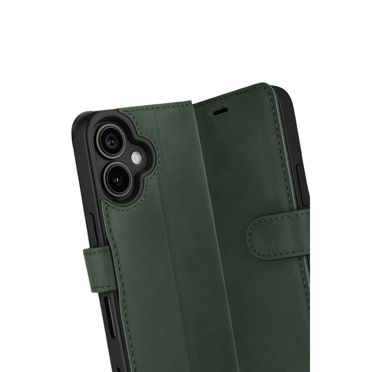 iPhone 17 Trend S Plus Kapaklı Kılıf - Yeşil