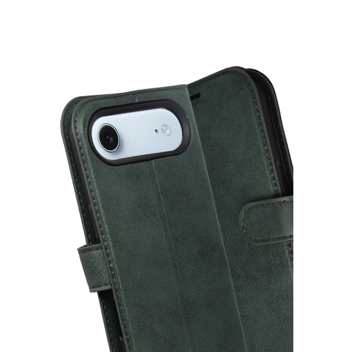 iPhone 17 Air Trend S Plus Kapaklı Kılıf - Yeşil