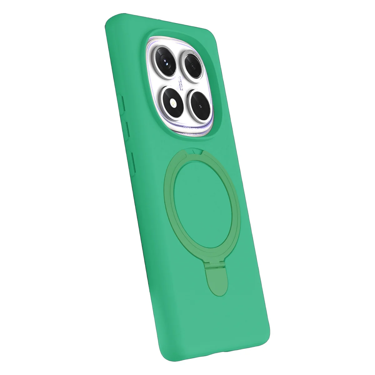 Redmi Note 14 Pro 4G Regal Magsafe Standlı Kapak - Yeşil