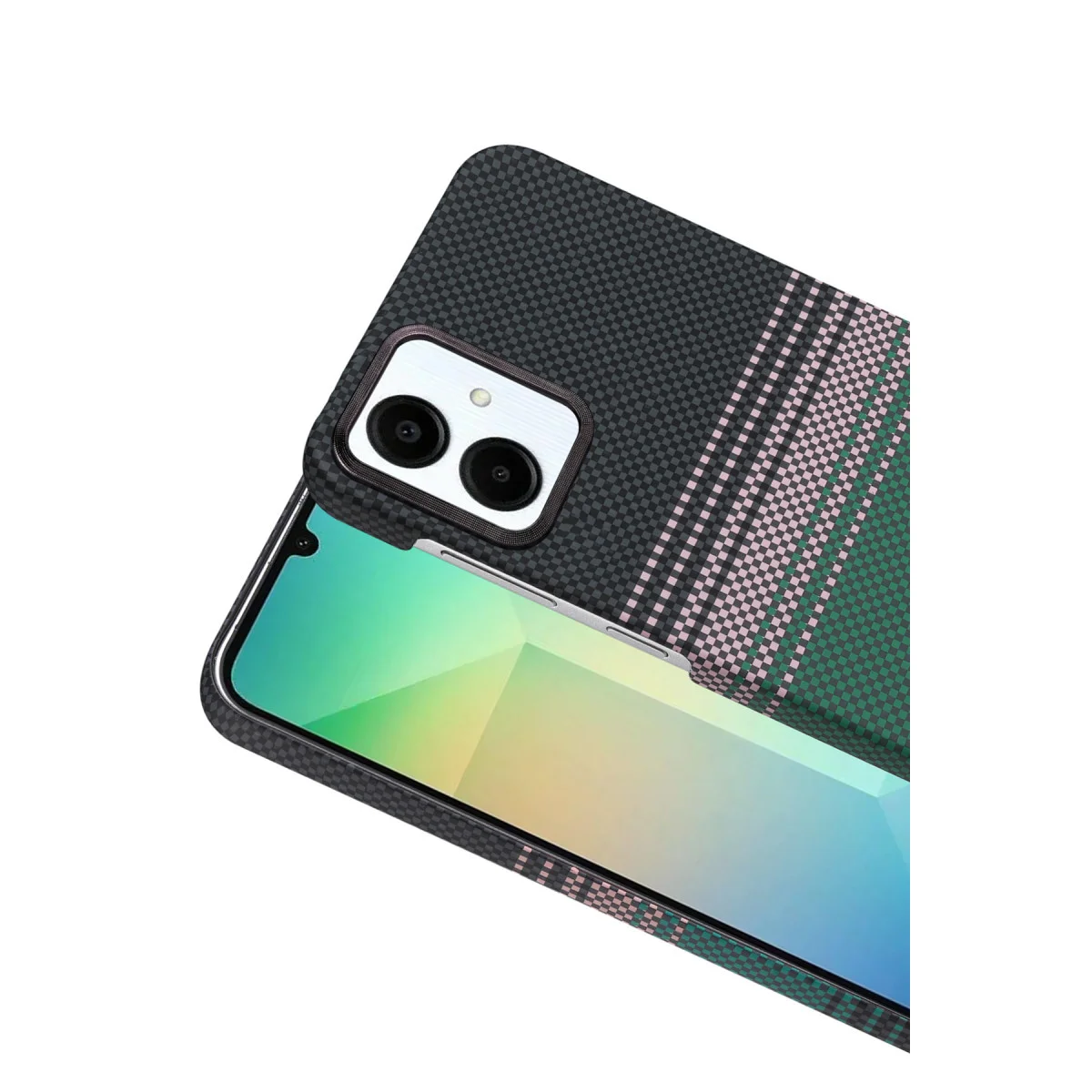 Galaxy A07 4G Vega Magsafe Kapak - Yeşil