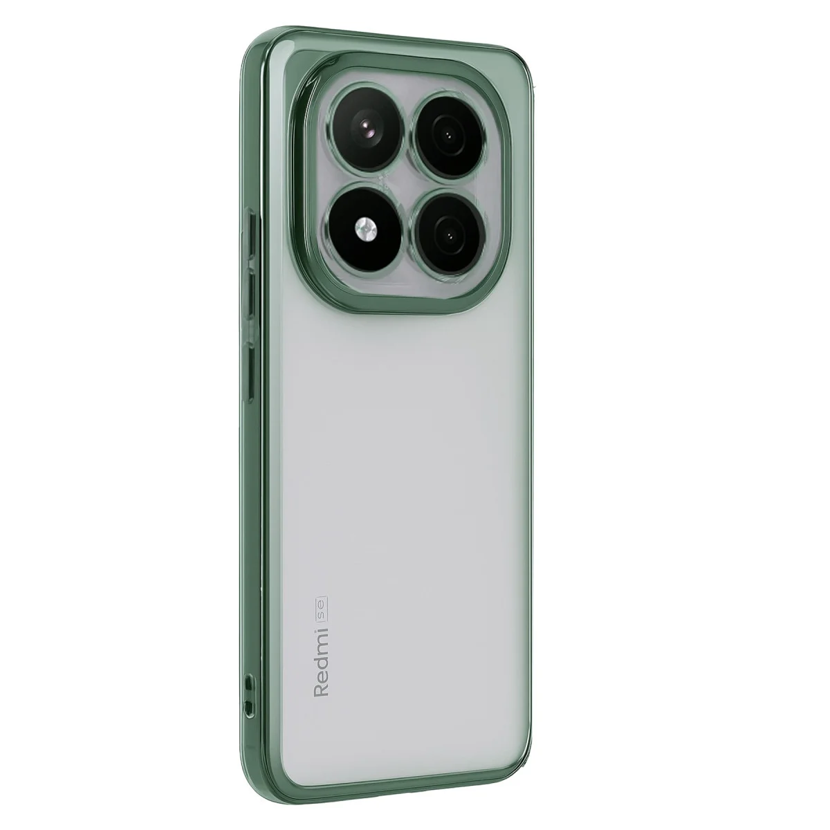Redmi Note 14 Pro Plus Kılıf Razer Lensli Silikon - Yeşil