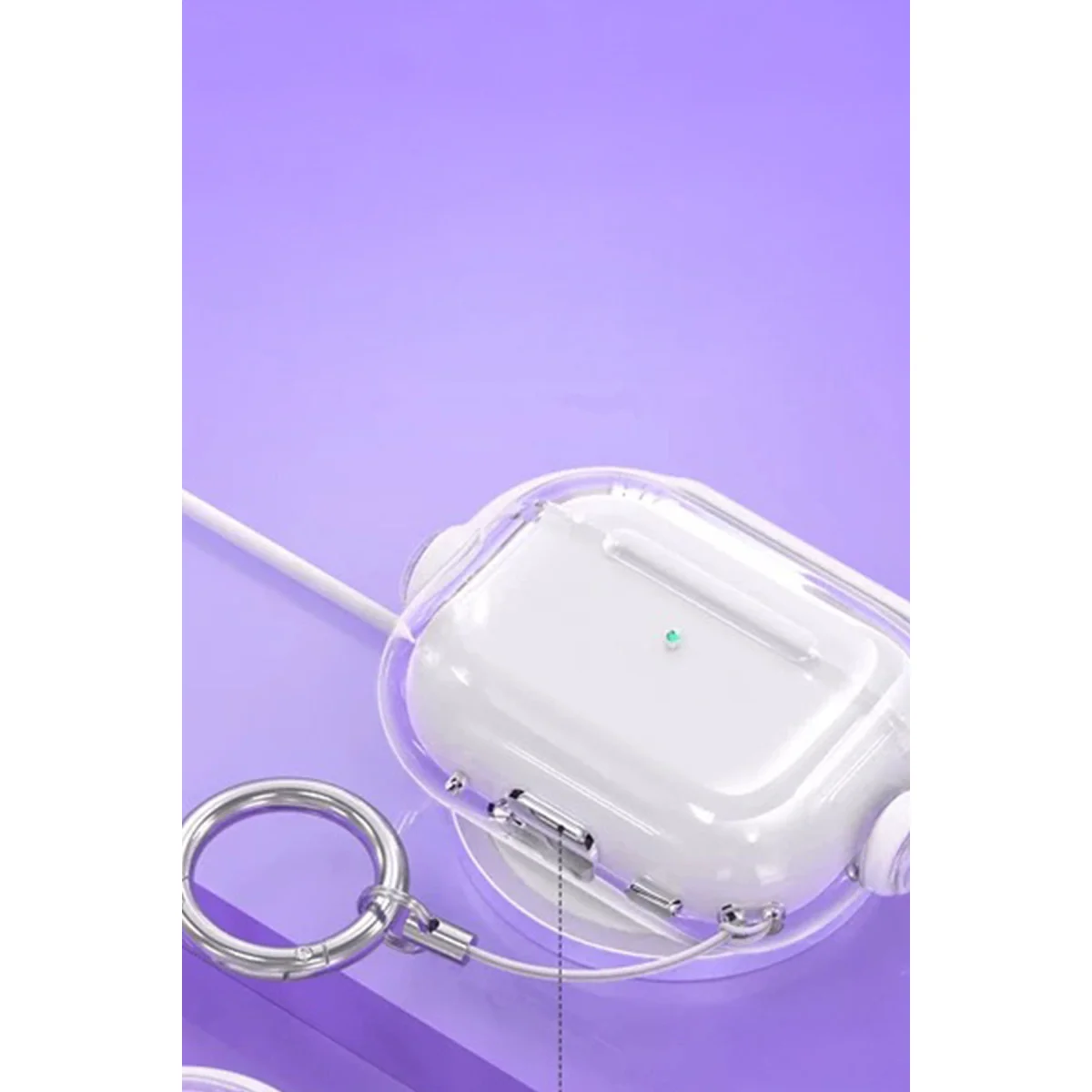 Airpods Pro 3 (3.nesil) Tema Kılıf - Yeşil
