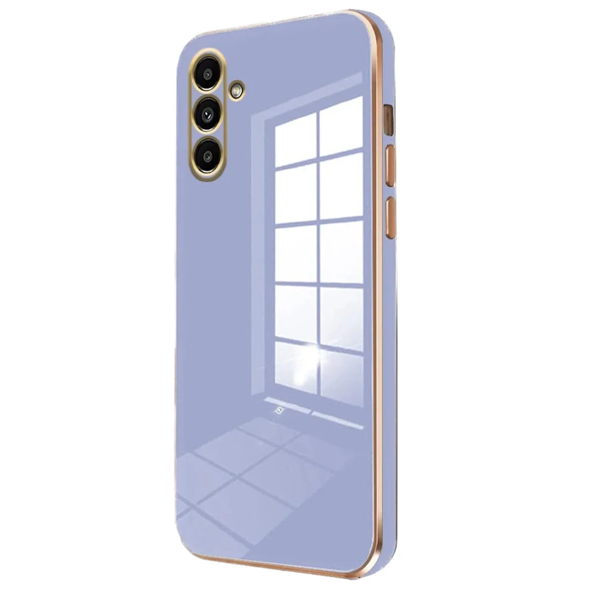 Galaxy M15 Kılıf Volet Silikon - Mavi