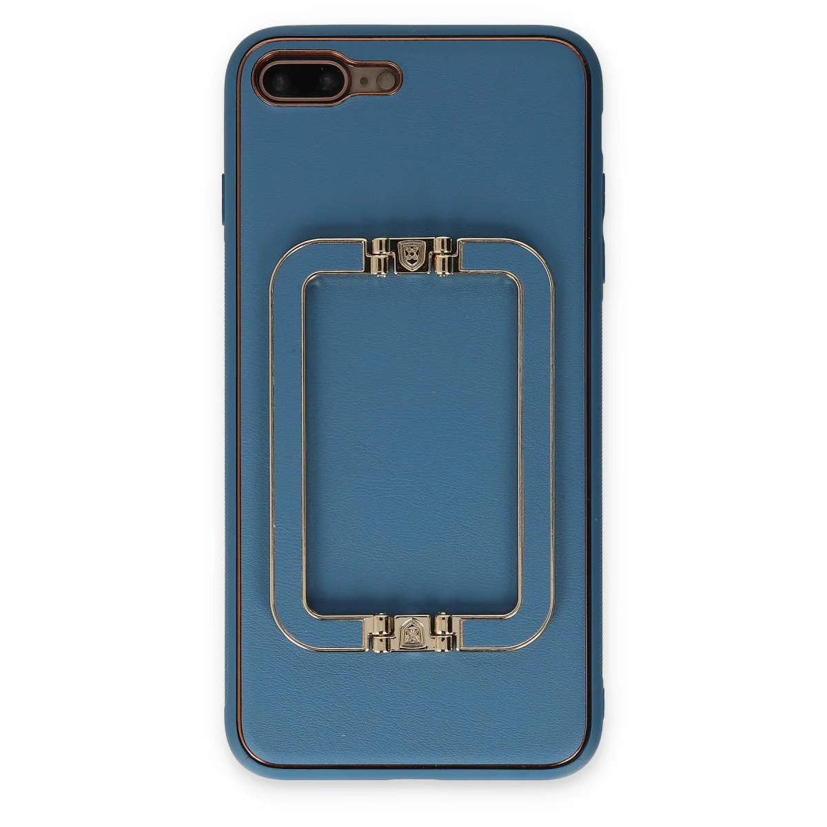 iPhone 7 Plus Kılıf Coco Elit Kapak - Mavi