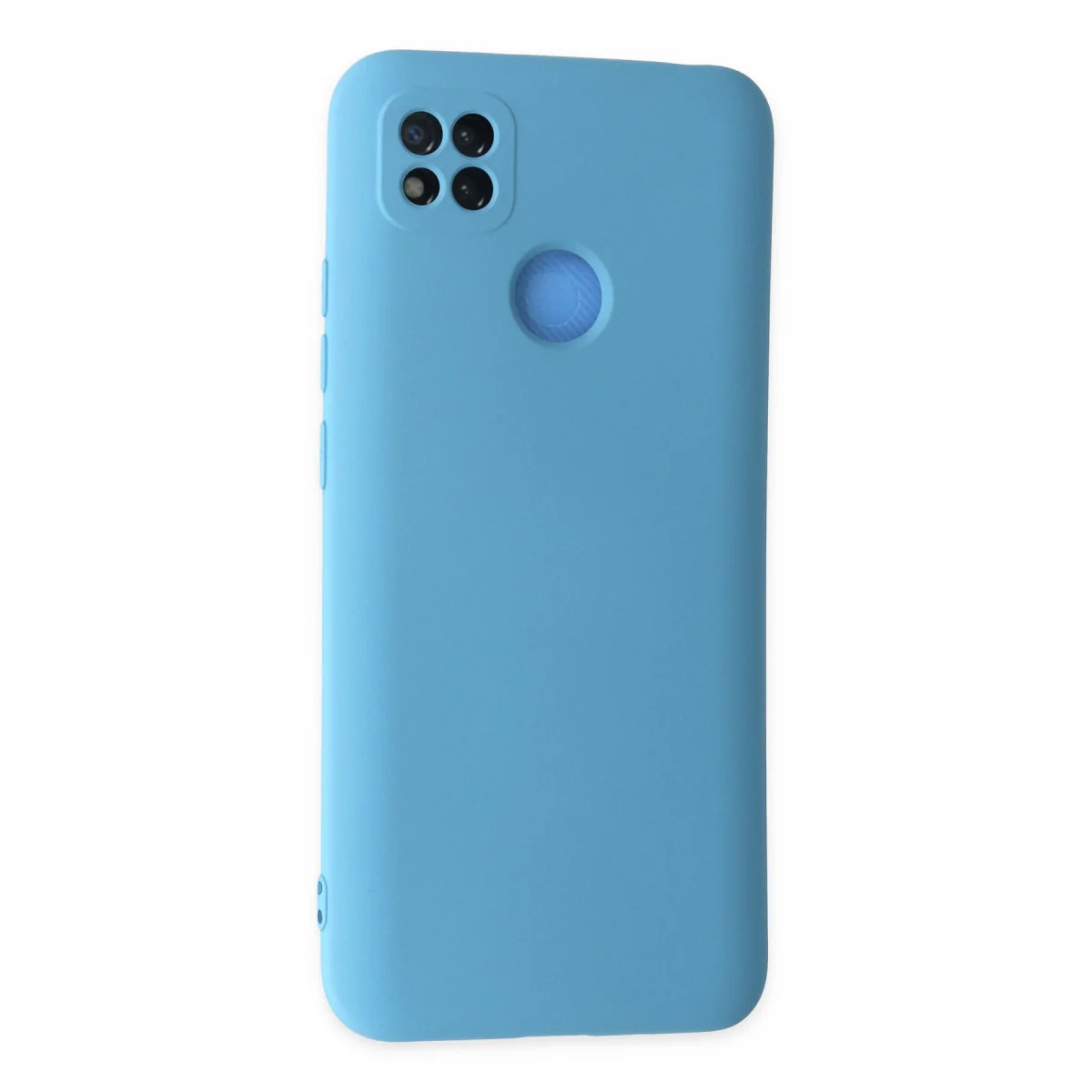 Redmi 9C Kılıf Nano içi Kadife Silikon - Mavi