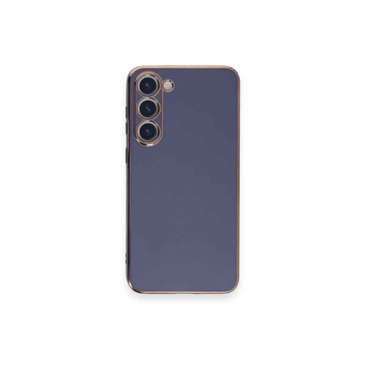 Galaxy S23 Plus Kılıf Volet Silikon - Mavi