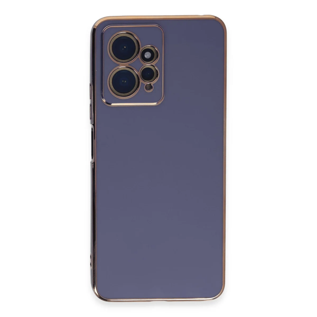 Redmi Note 12 4G Kılıf Volet Silikon - Mavi