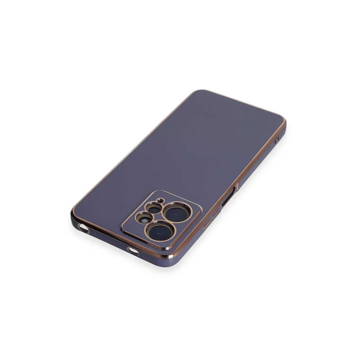 Redmi Note 12 4G Kılıf Volet Silikon - Mavi