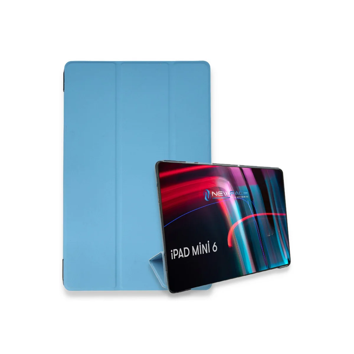 iPad Mini 6 Kılıf Tablet Smart Kılıf - Mavi
