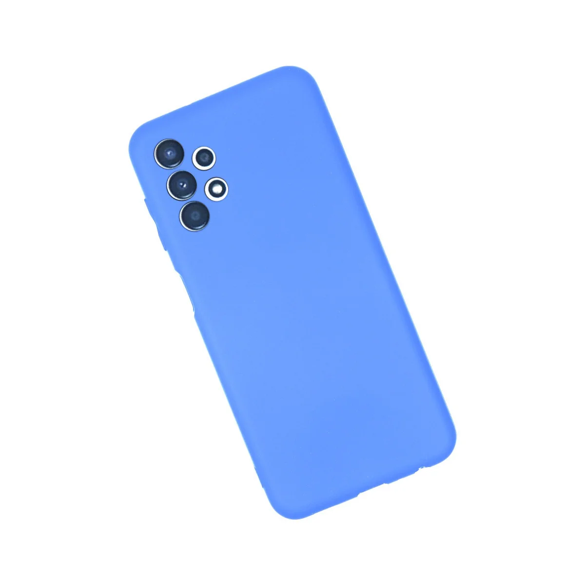 Galaxy A13 4G Kılıf First Silikon - Mavi