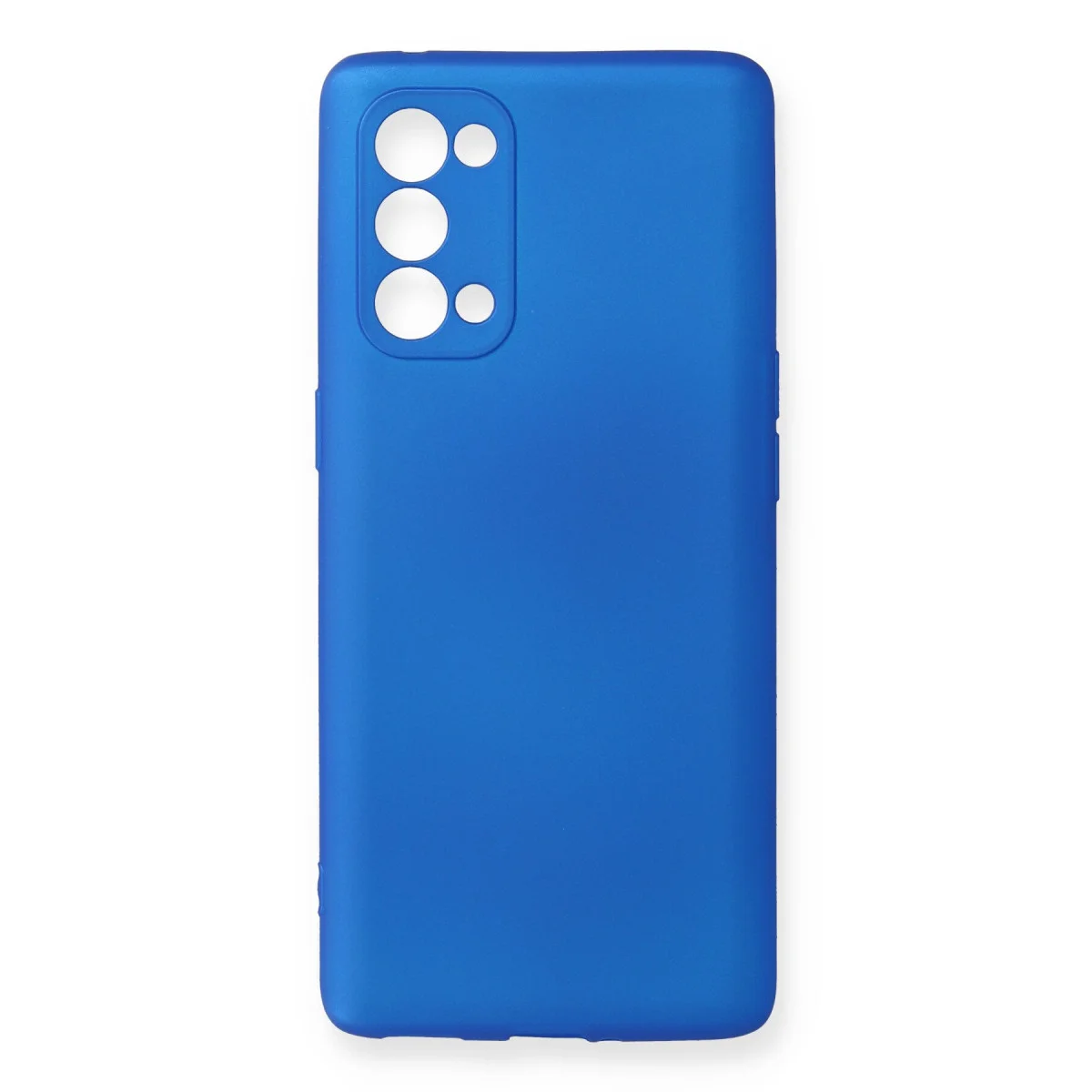 Reno 5 Pro Kılıf First Silikon - Mavi